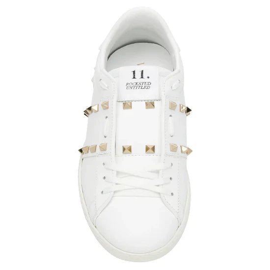 Valentino Garavani Rockstud Untitled leather sneakers