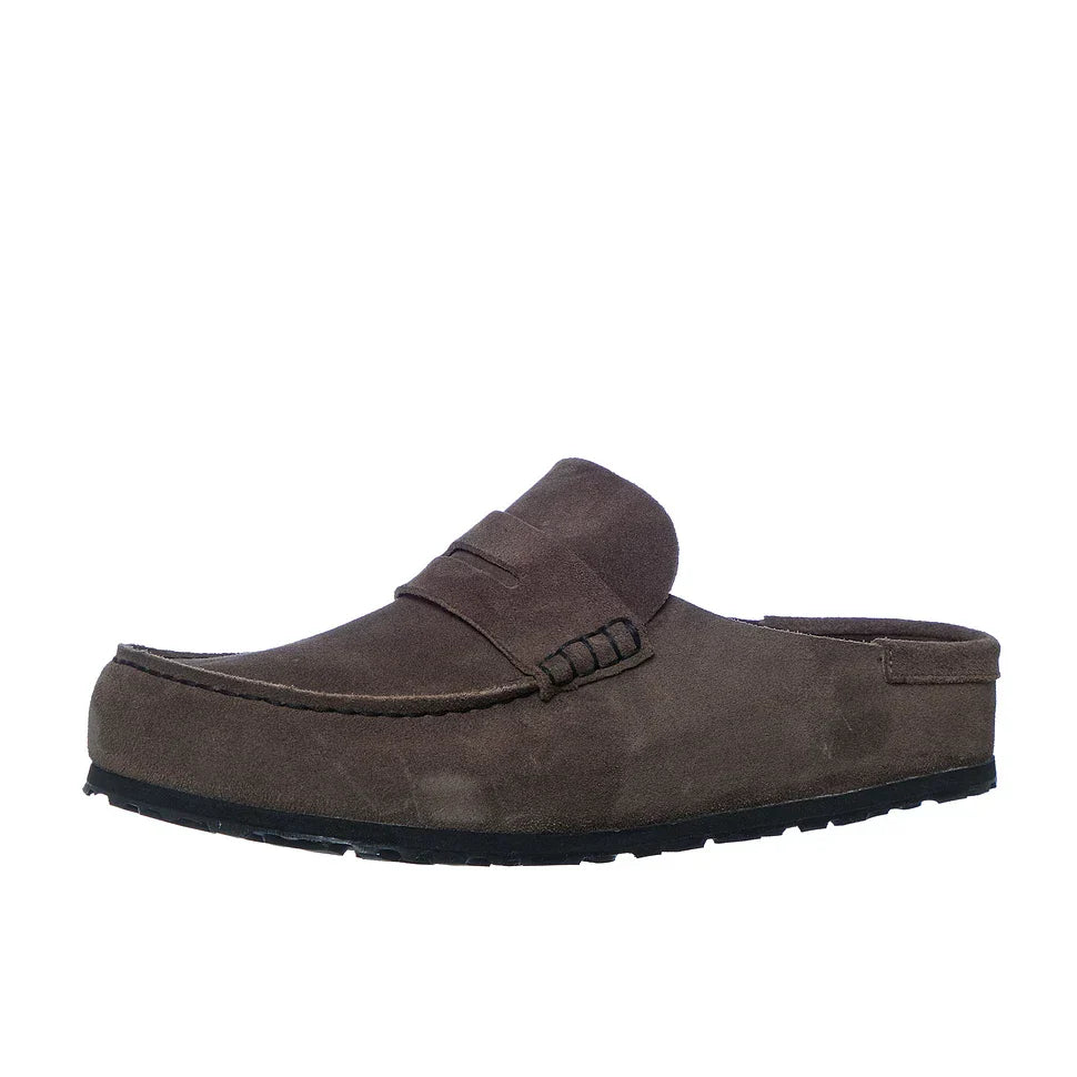 Birkenstock suede slippers