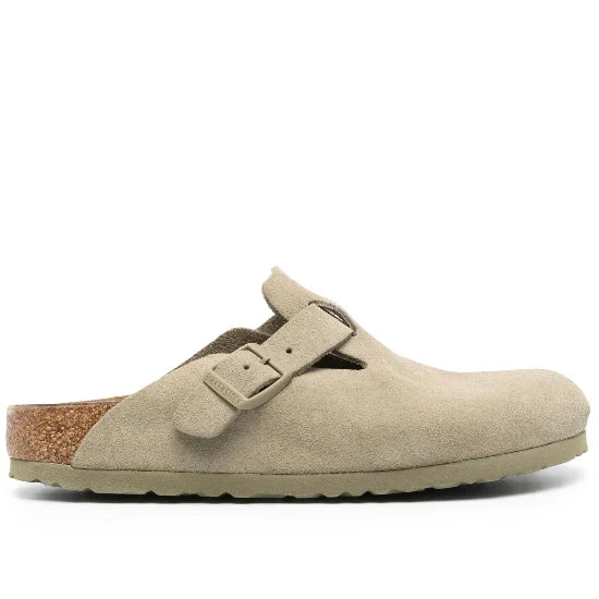 Birkenstock Boston soft suede slippers