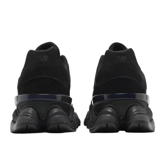 New Balance 9060 triple black suede