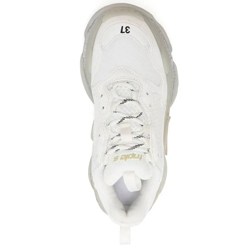 BALENCIAGA Off-White Triple S Sneakers