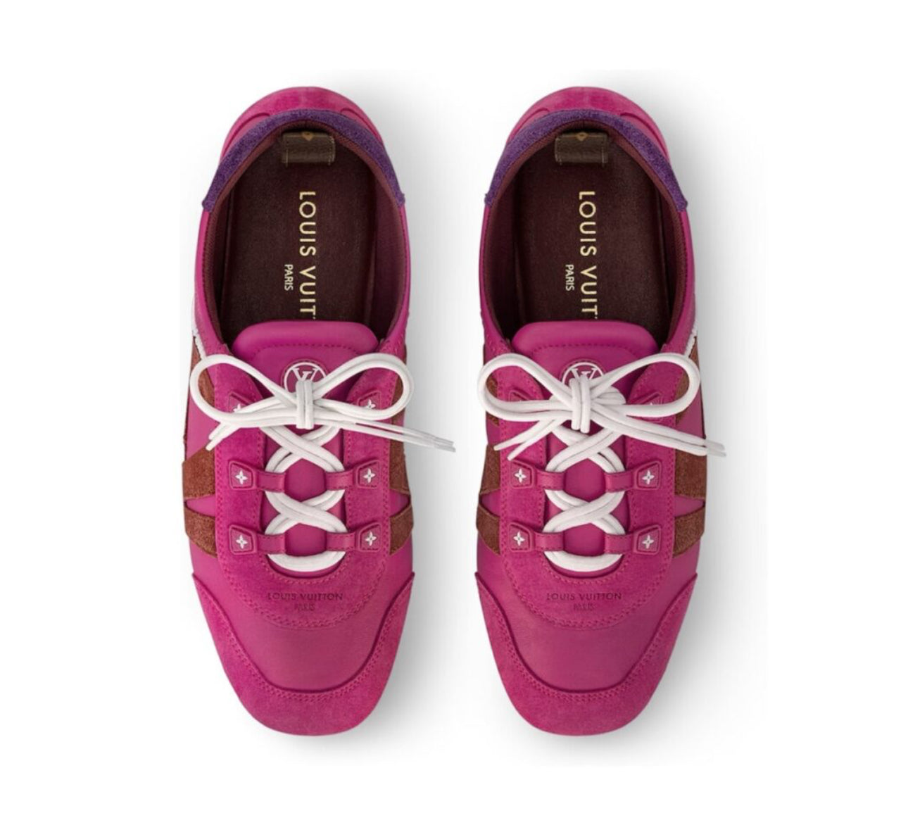 Louis Vuitton LV Sneakerina Fuchsia Pink