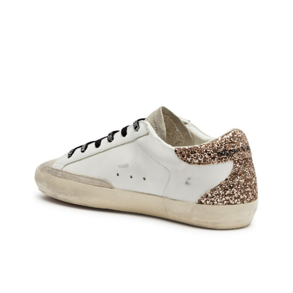Goldengoose Women’s Super-Star with gold glitter