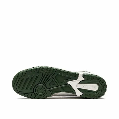 New Balance 550 "White/Team Forest Green" sneakers