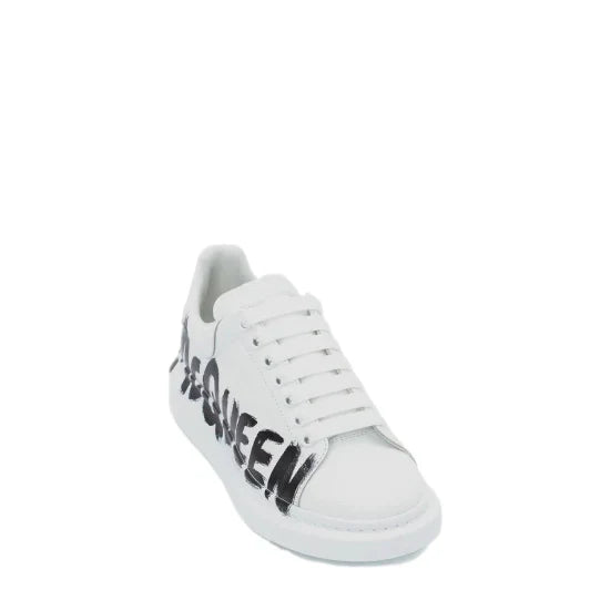 Alexander McQueen Oversized graffiti low-top sneakers