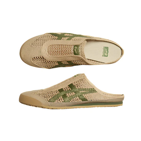 Mexico 66 Sabot Beige & Green