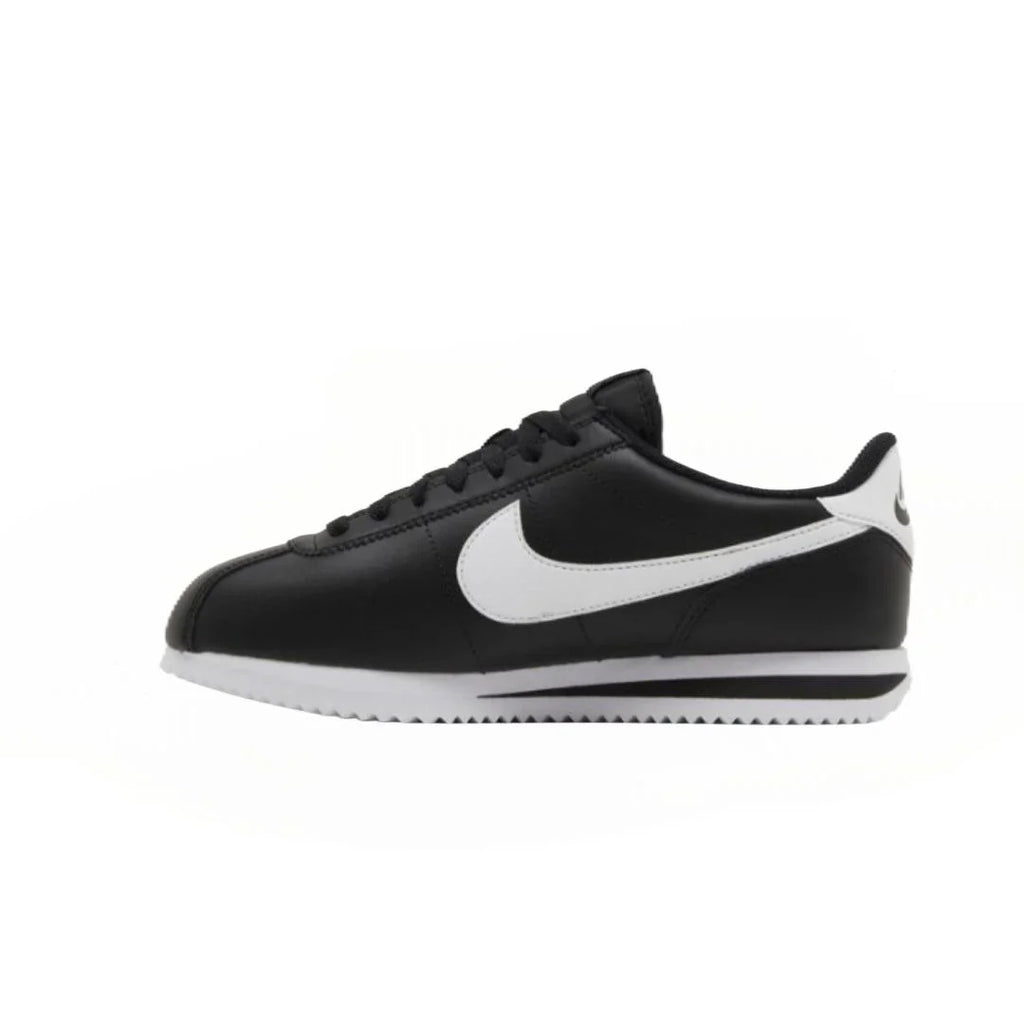 Nike cortez leather black white