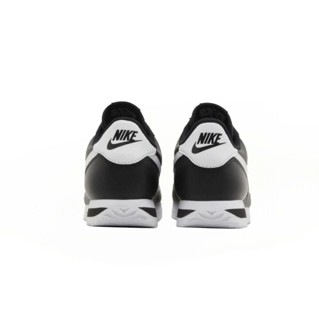 Nike cortez leather black white
