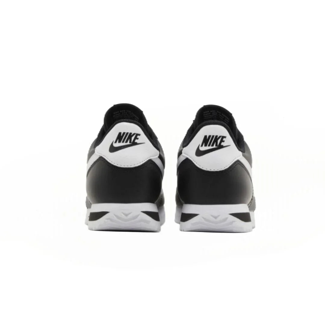 Nike cortez leather black white